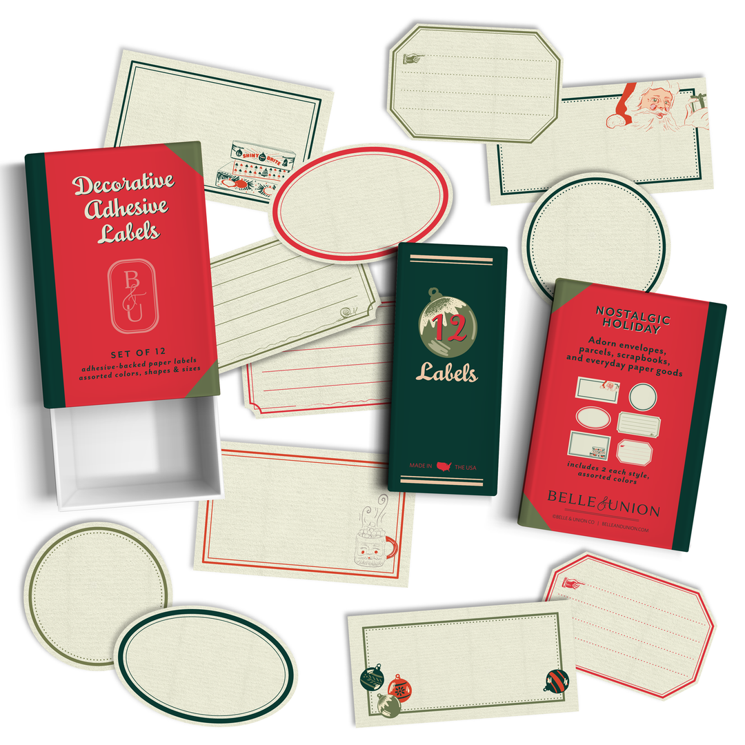 Decorative Paper Adhesive Labels