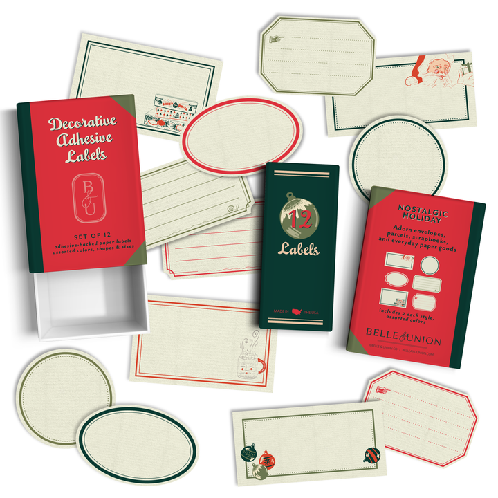 Decorative Paper Adhesive Labels