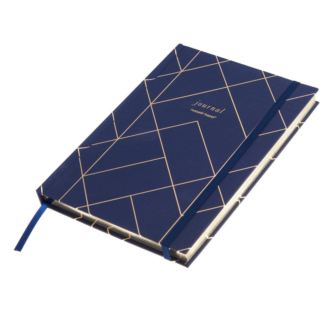 Navy and Gold Foil Journal