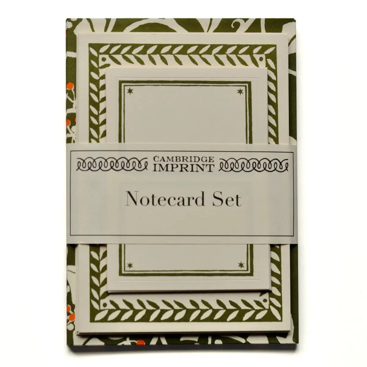 Set of Notecards and Envelopes with Labels