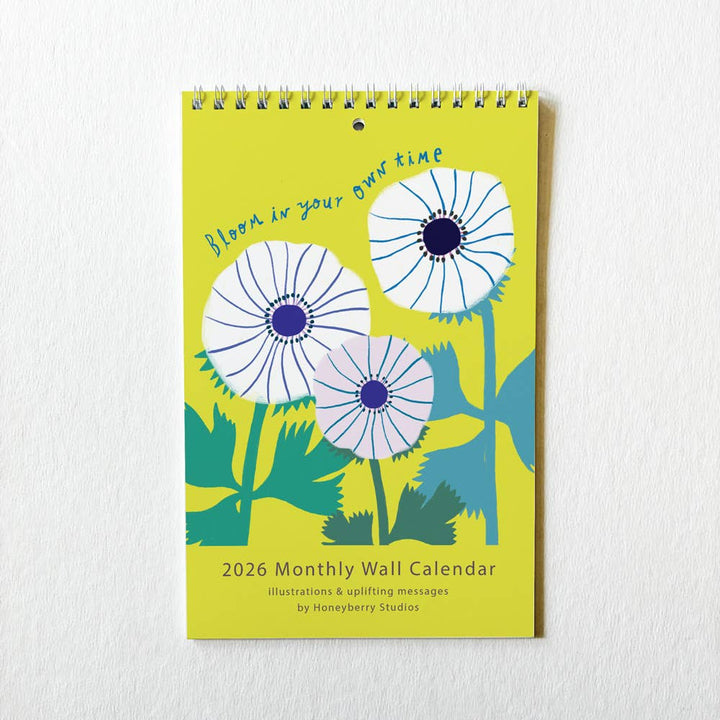 2026 Bloom in Your Own Time Wall Calendar