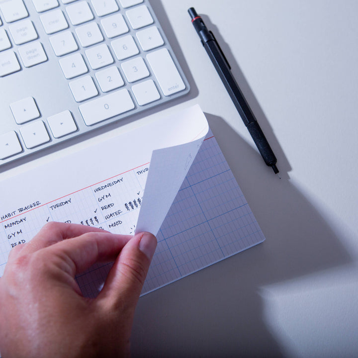 Keyboard Grid Notepad – Desk Pad for Daily Tasks & Planning