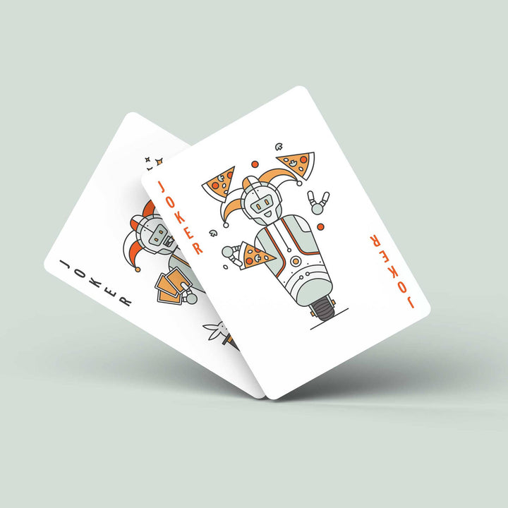 Deck of Robots Playing Cards