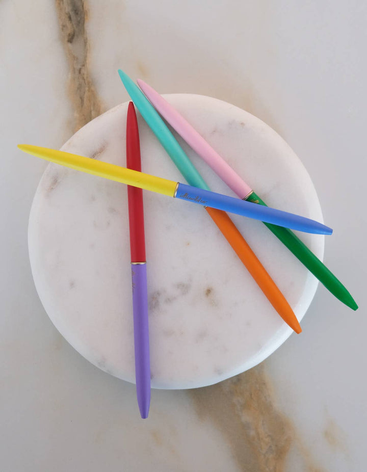 Slim Duo Colored Pens - Set of Four