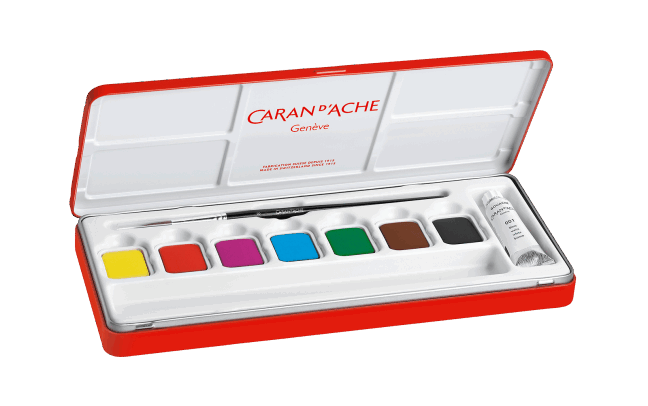 Box of 8 Gouache Studio Paint Tablets