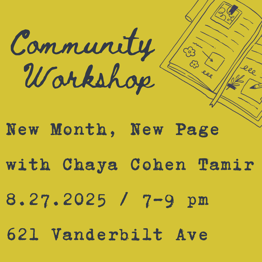 New Month, New Page: Journal & Plan Together with Chaya Cohen Tamir