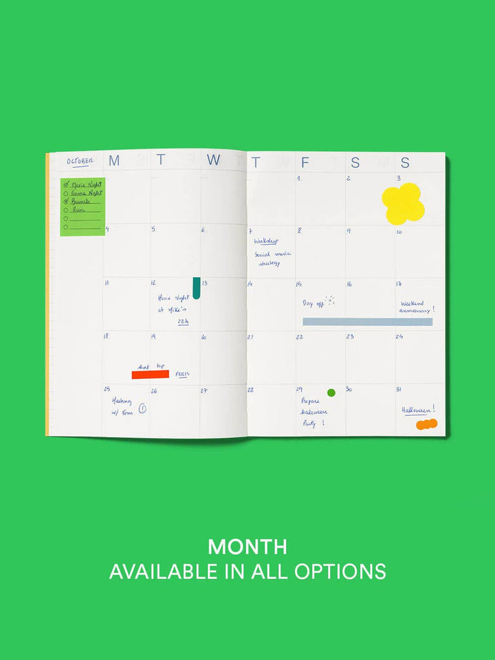 Undated Planner