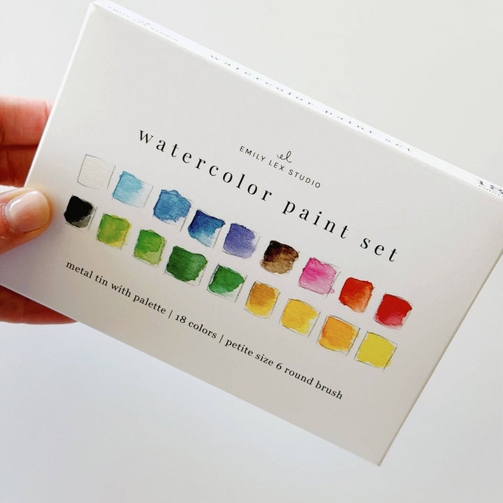 Watercolor Tin (18 Color Set)