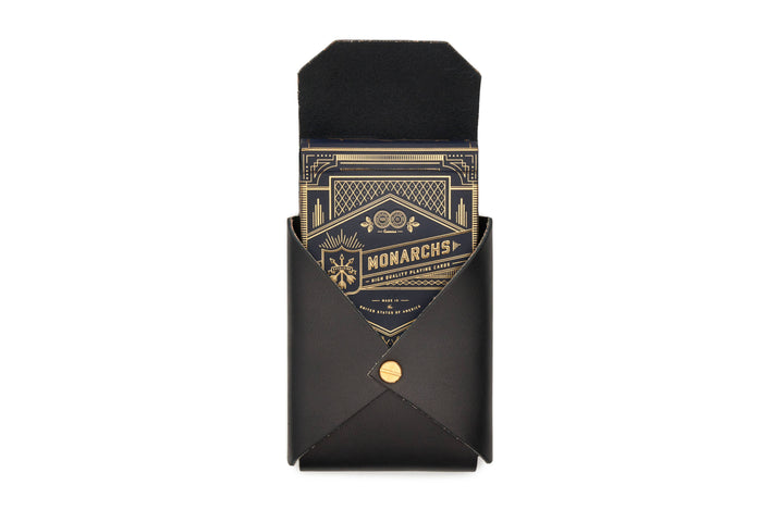King Playing Card Set / Leather Case & Deck