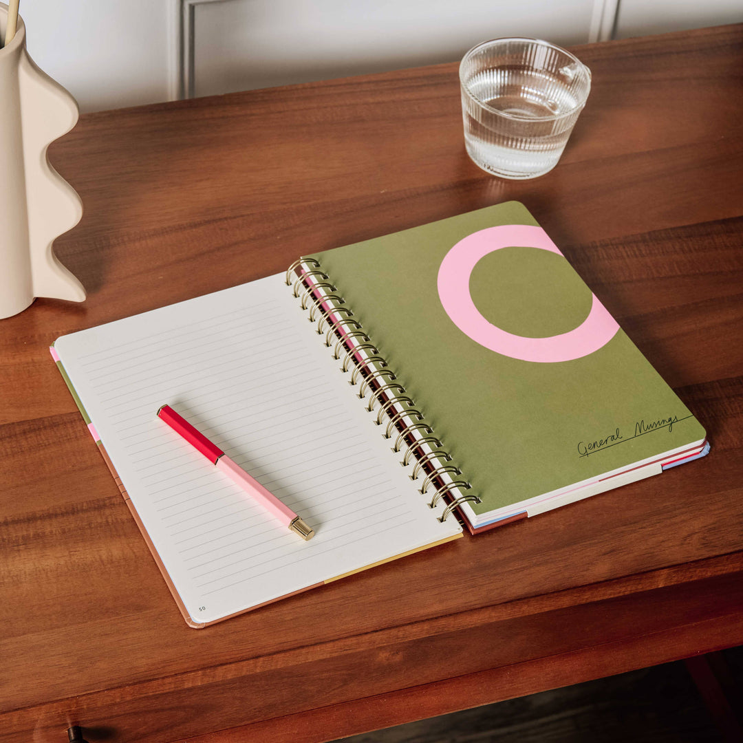 Hardcover Spiral Notebook