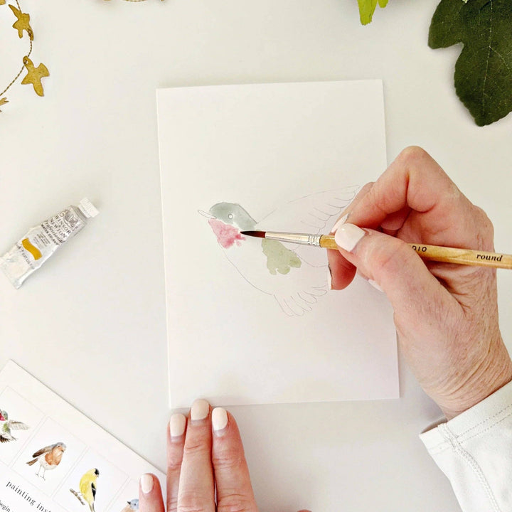 Paintable Watercolor Notecard Set