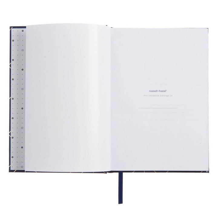 Navy and Gold Foil Journal