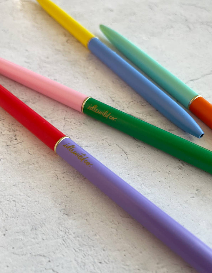 Slim Duo Colored Pens - Set of Four