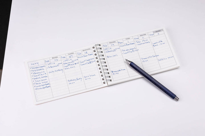 Dayfree Weekly Schedule