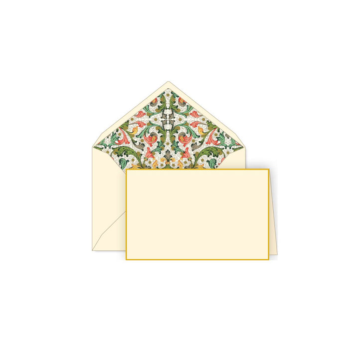 Bordered Folded Cards Letter Set