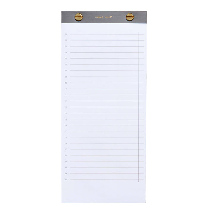 Magnetic Charcoal Rivet Listpad