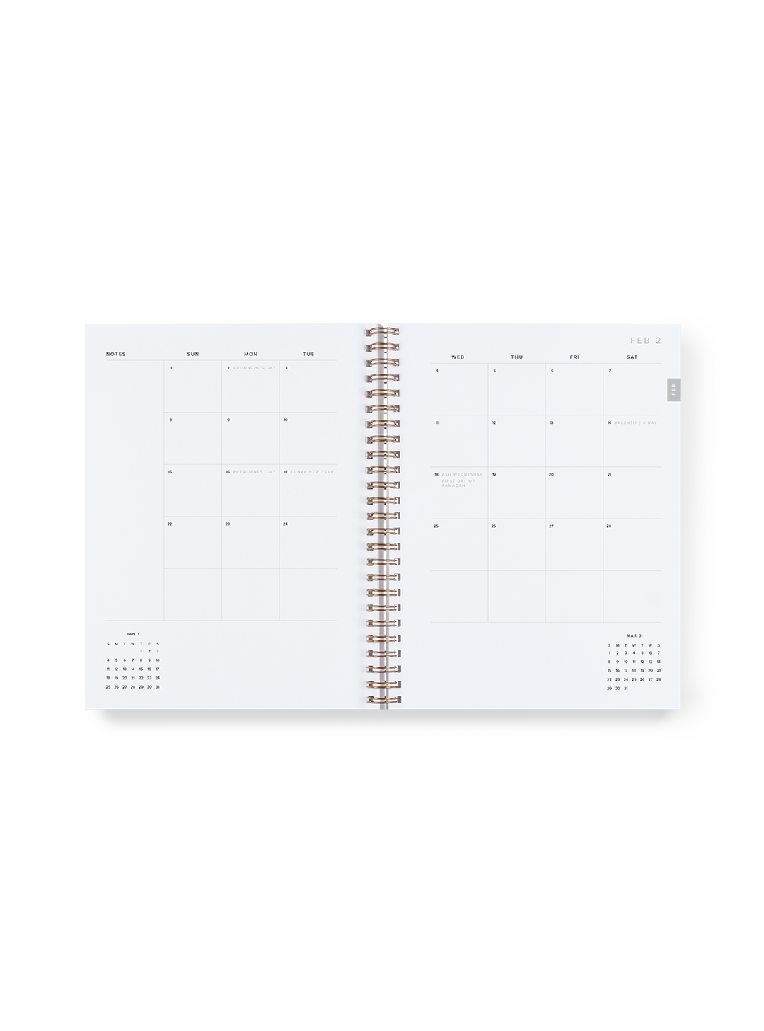 2026 Compact Task Planner