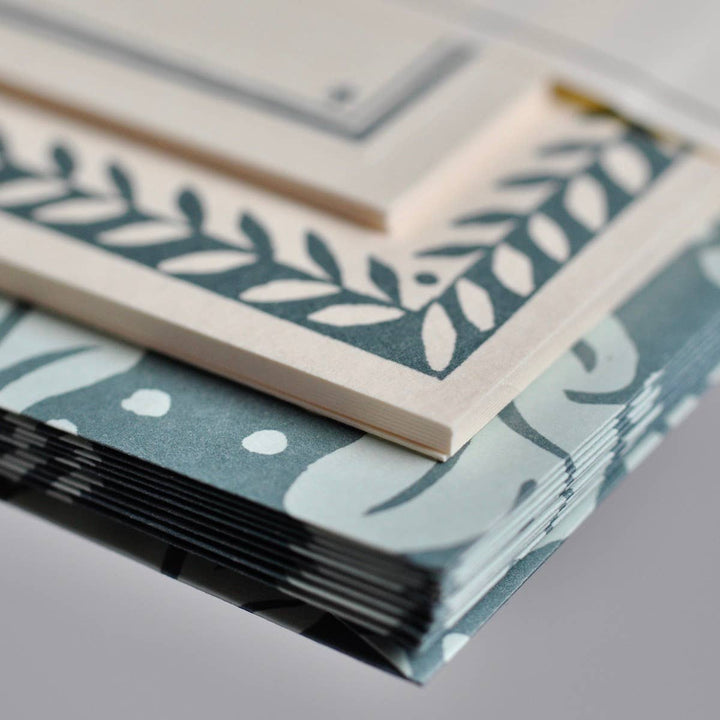 Set of Notecards with Envelopes and Labels