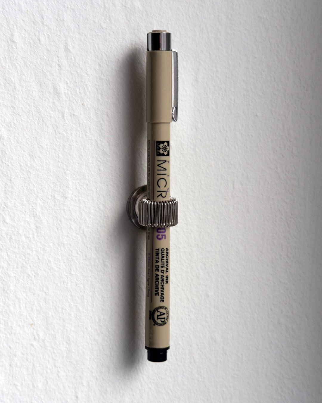 Adhesive Spring Loop Penholder