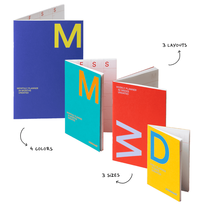 Undated Weekly/Monthly Planner