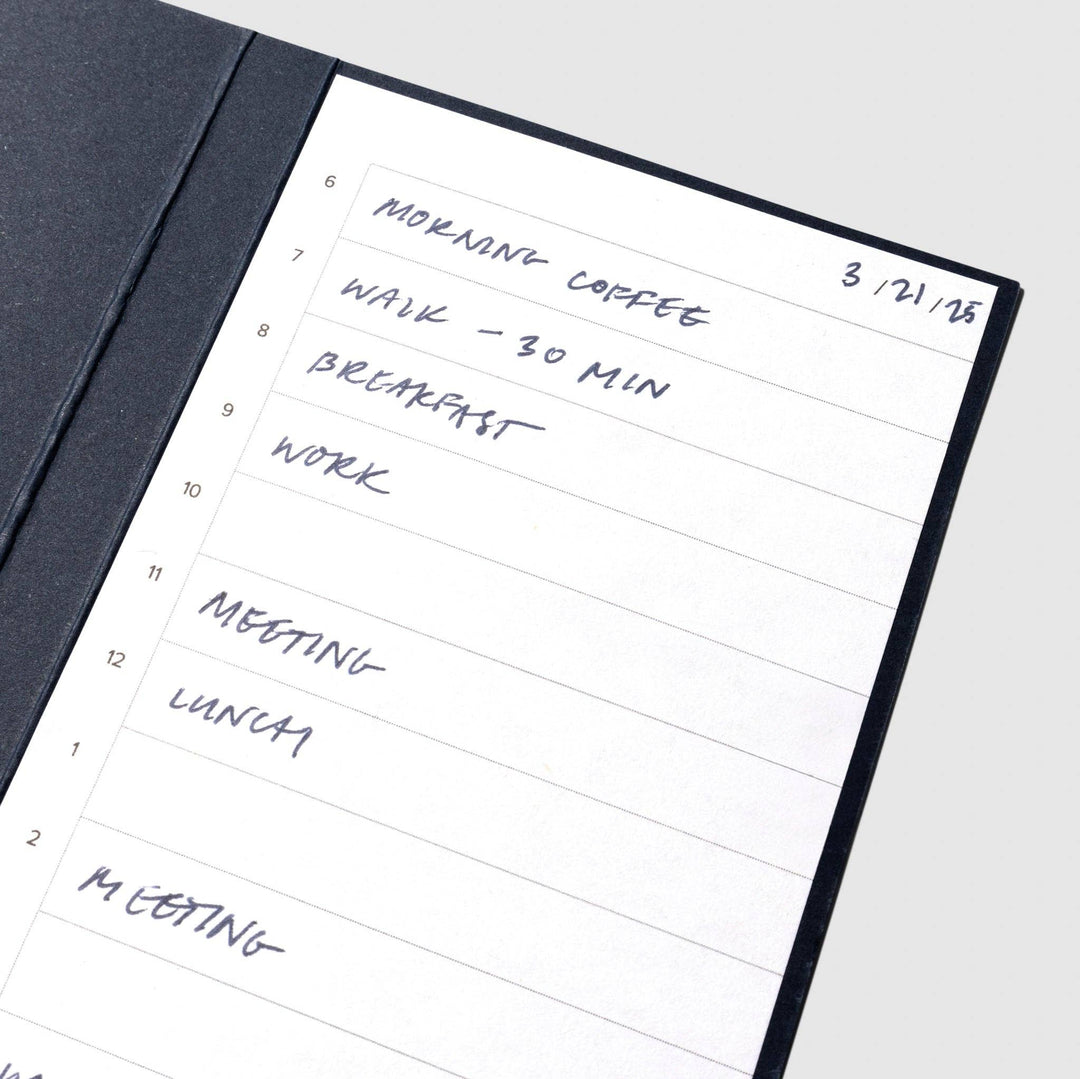 Time Block Sidebar Sticky Note