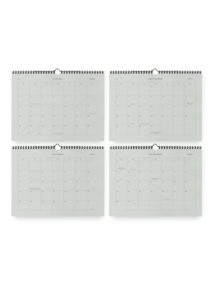 26-27 Studio Wall Calendar