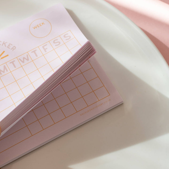 Weekly Habit Tracker Pad | A6