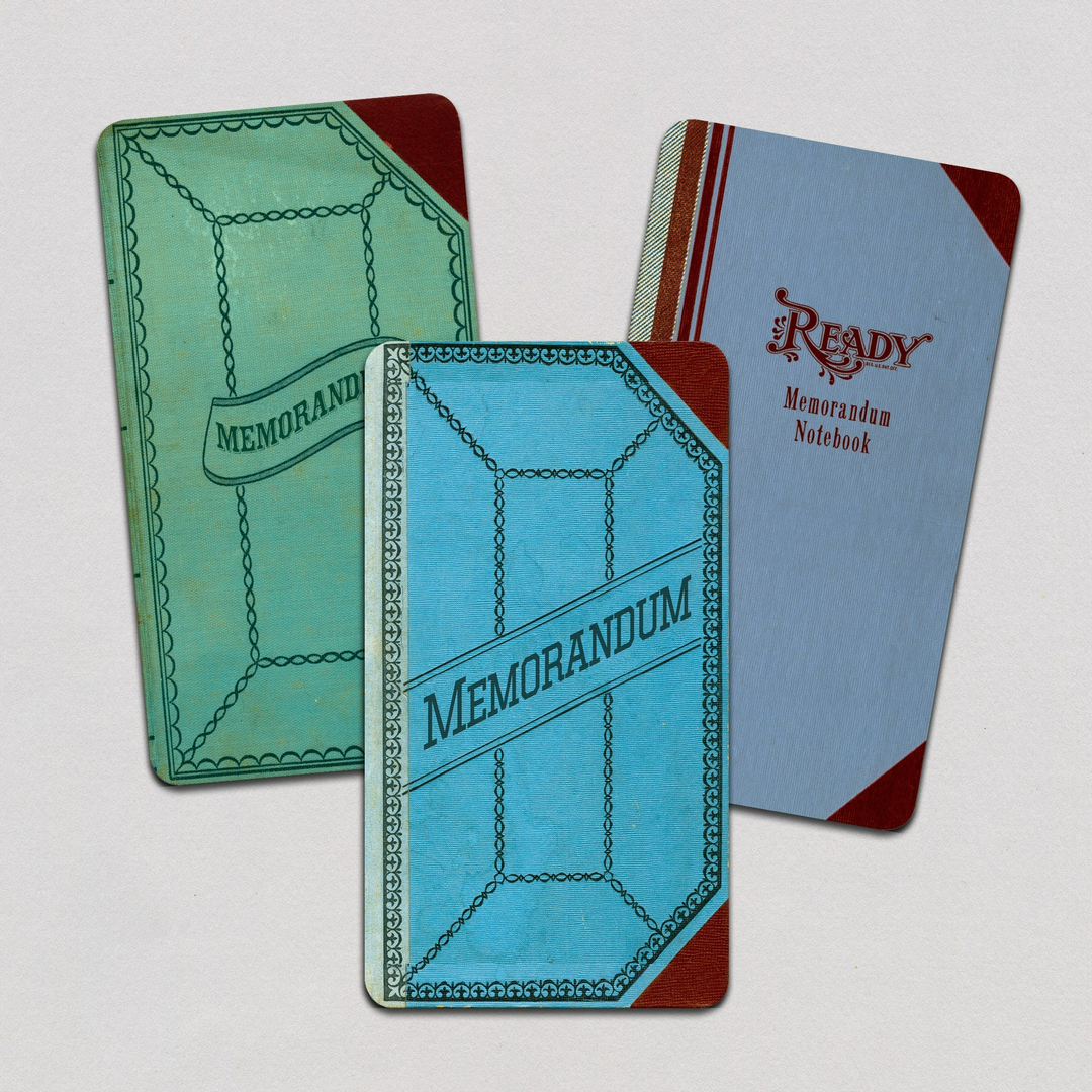 Memorandum Vintage Pocket Notebook