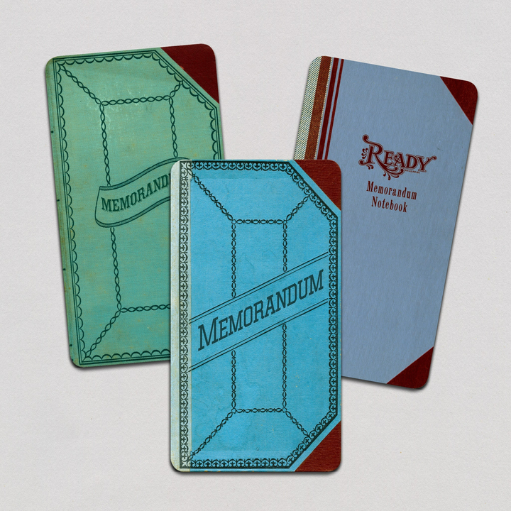 Memorandum Vintage Pocket Notebook