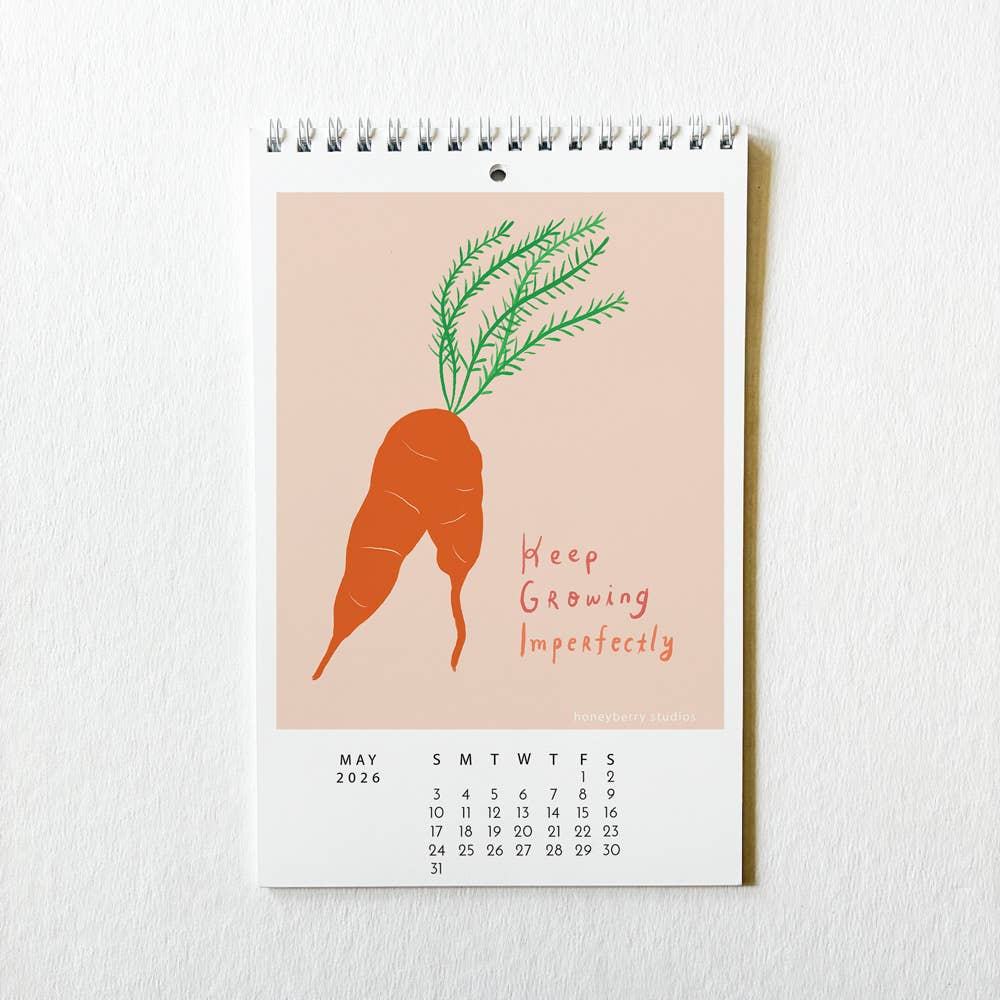 2026 Bloom in Your Own Time Wall Calendar