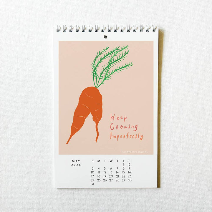 2026 Bloom in Your Own Time Wall Calendar