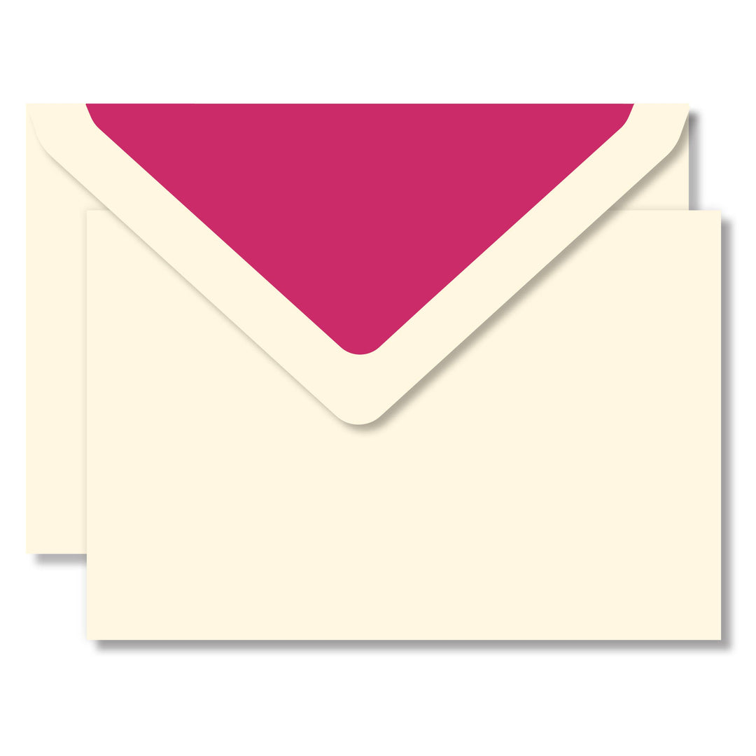 Note Cards with Tissue-Lined Envelopes