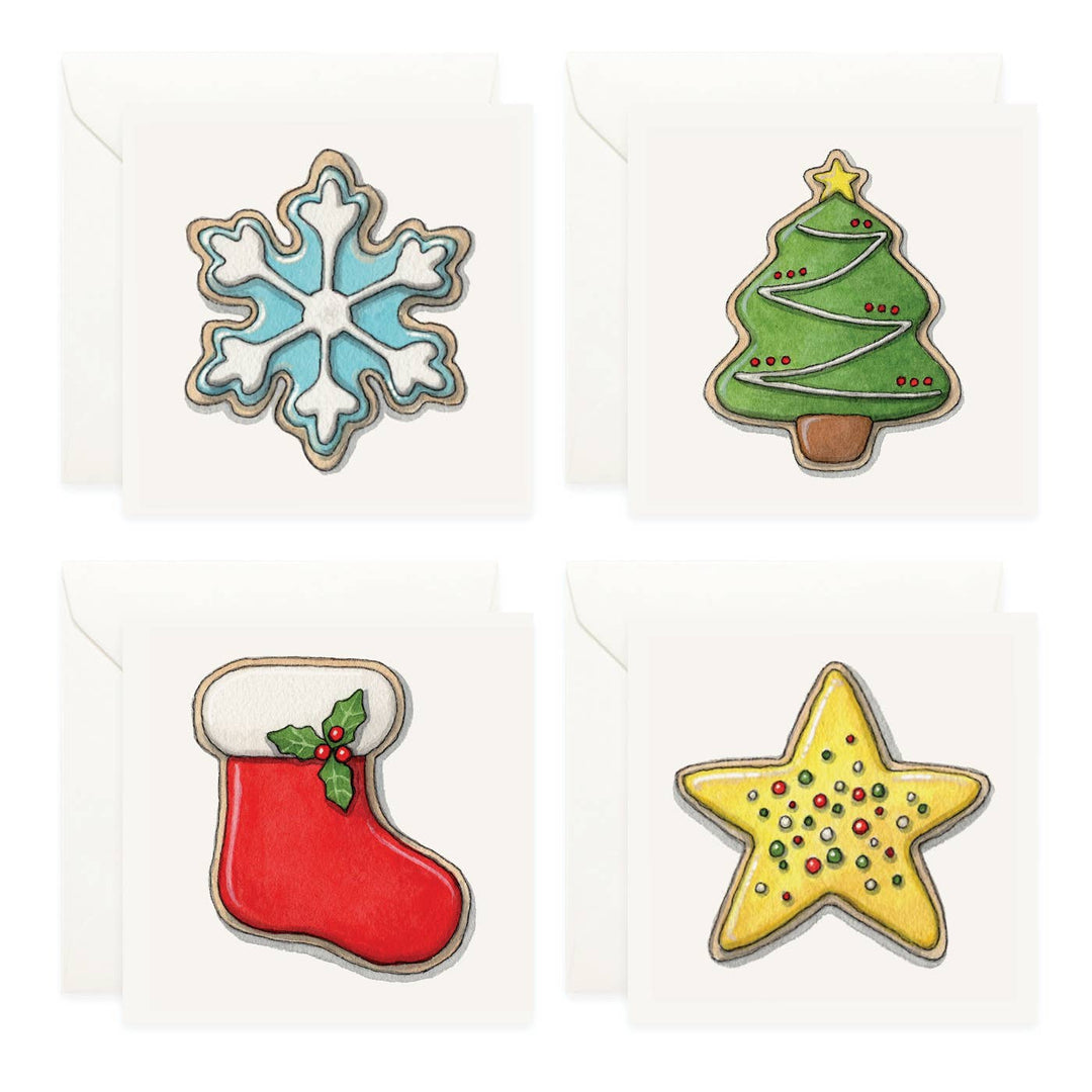 Mini Cards Set - Christmas Cookies