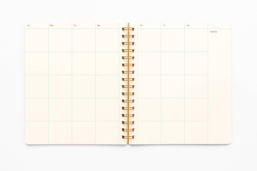 Undated Kraft Planner