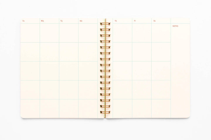 Undated Kraft Planner