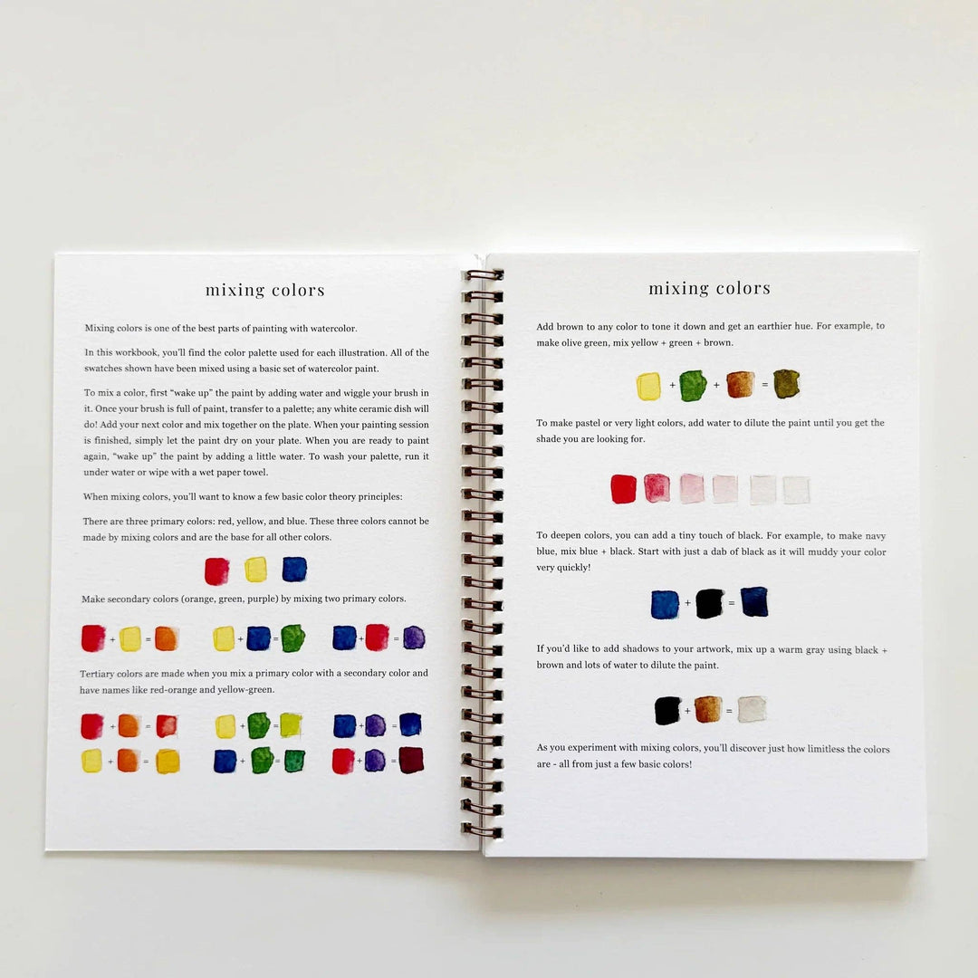 Watercolor workbook