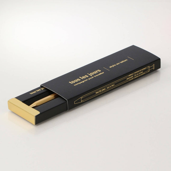 Gel Brass Ballpoint Pen