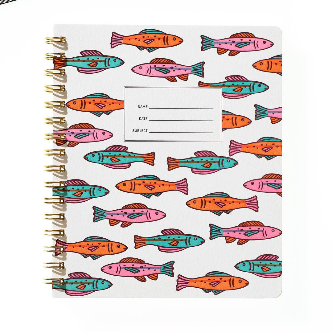 Standard Notebook - Colorful Fish