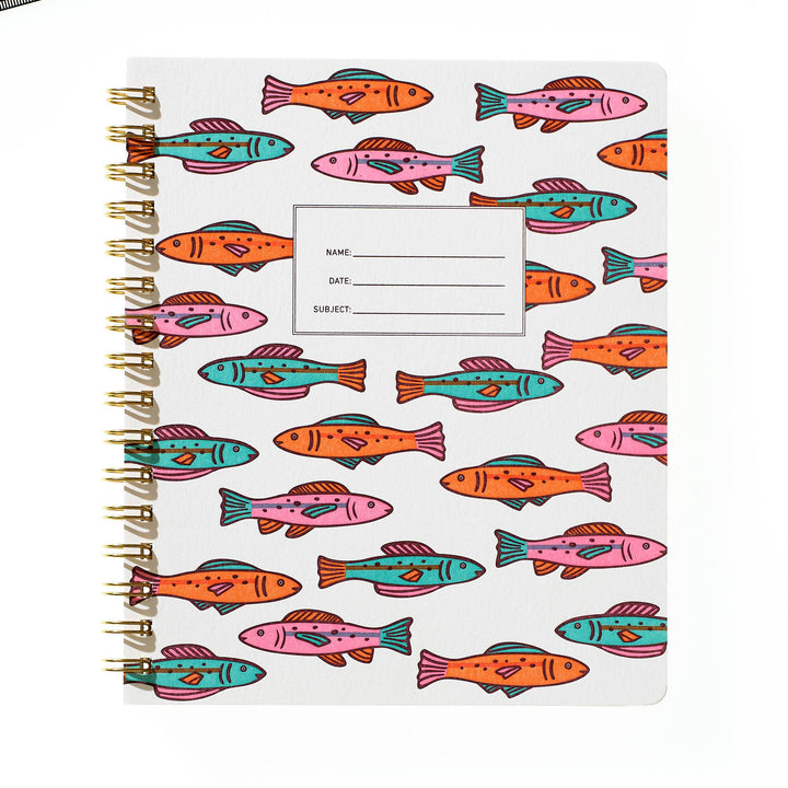Standard Notebook - Colorful Fish