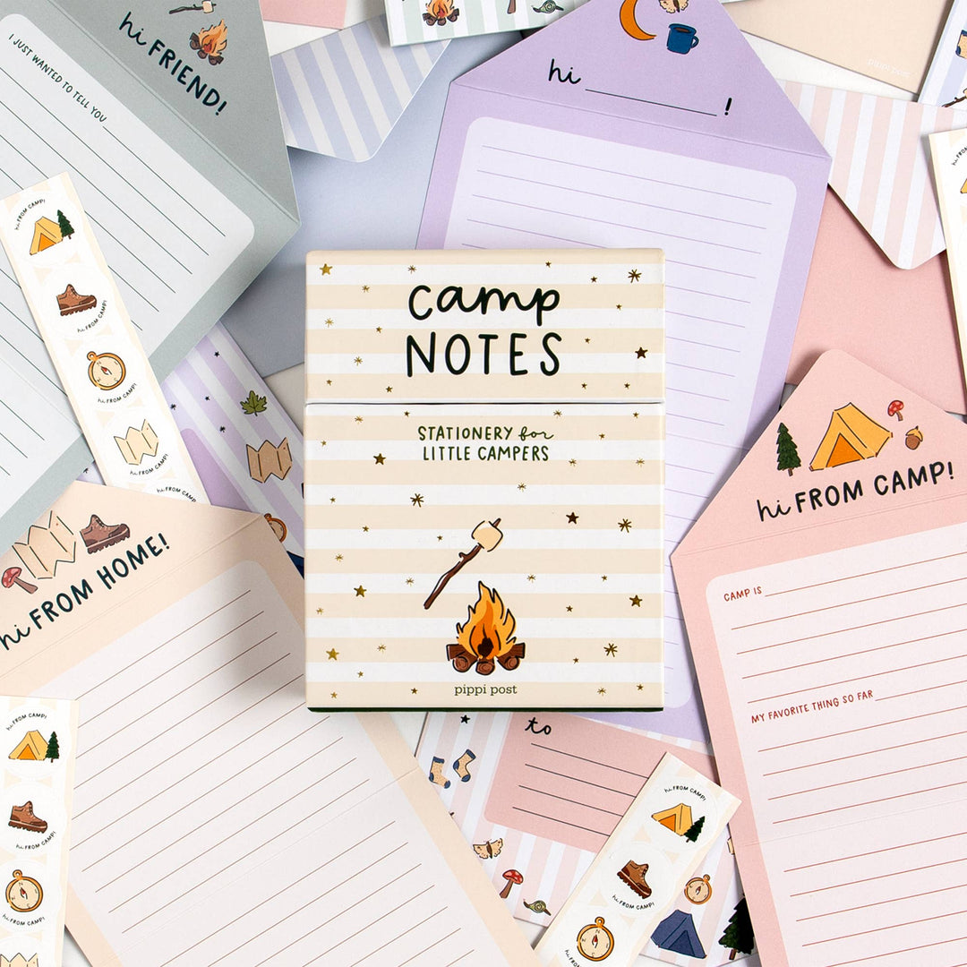 Camp Notes Box Note Set