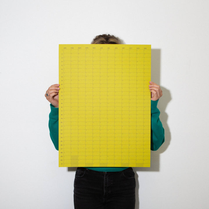 2026 Yearly Wall Calendar