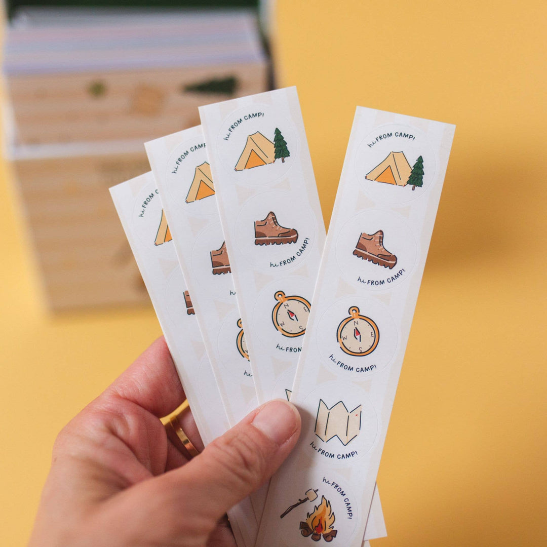 Camp Notes Box Note Set