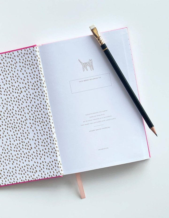 Hardcover Address Book