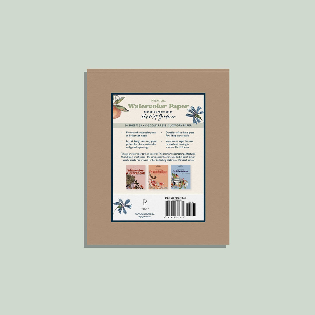 Cold-Pressed Watercolor Notepad