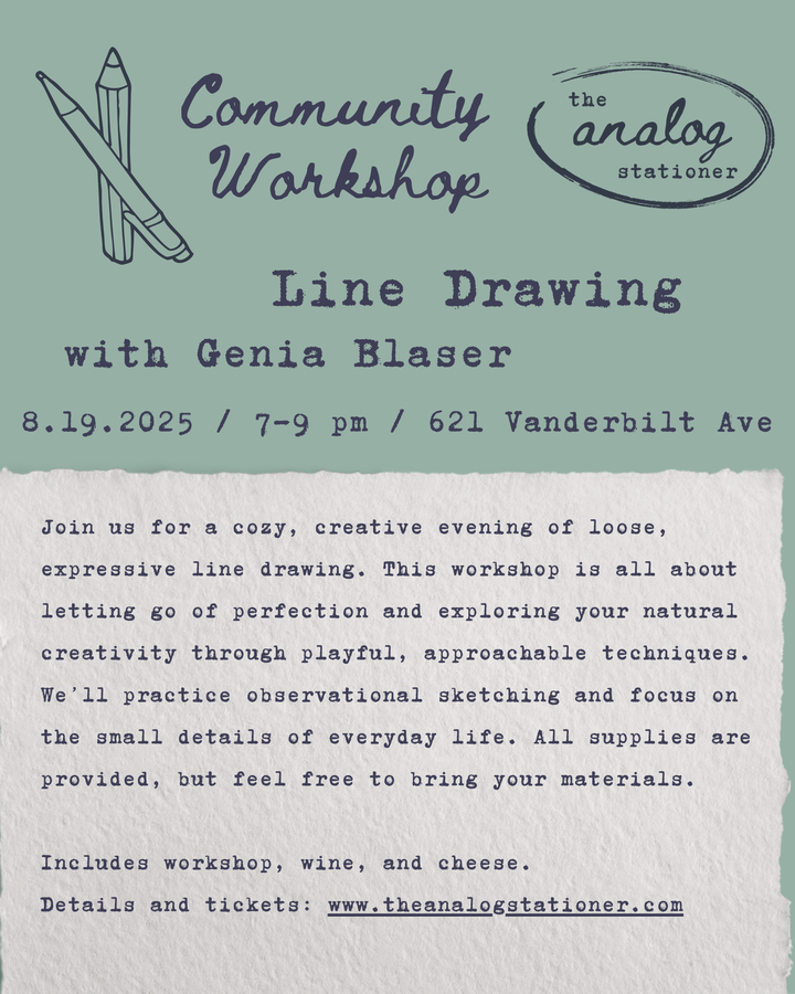 Line Drawing with Genia Blaser