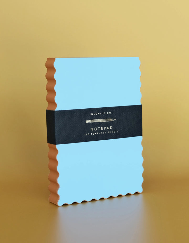 Mini Wave Shaped Notepad