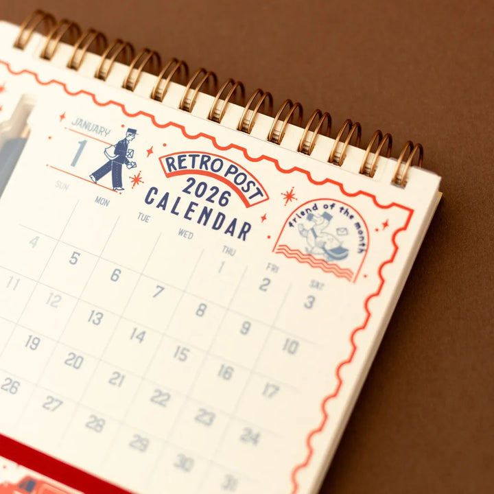 Obi-Wan Retro Post Calendar