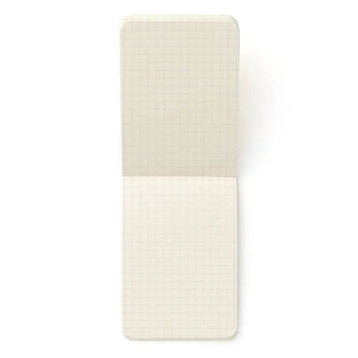 Rectangular pad with grid pattern on a white background