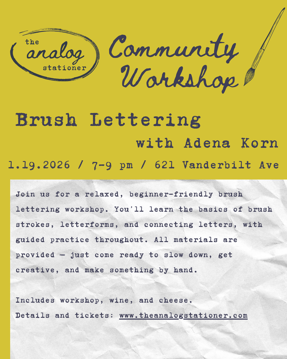 jan 26 brush lettering adena korn details