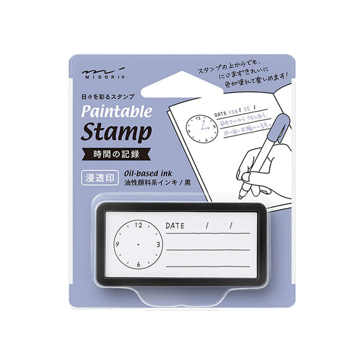 Paintable Time and Date Stamp